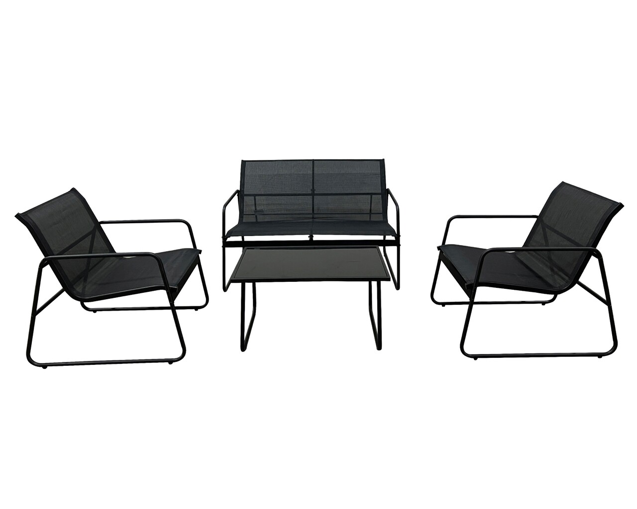 Xanti Kerti/terasz bútor szett, Heinner, 4 darabos, alumínium/MDF