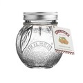 Kilner Tároló fedővel, narancs, 0,4 L, üveg, átlátszó