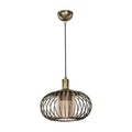 Siyah csillár, MDL.3676, Squid Lighting, 24x94x29 cm, 20W, fekete