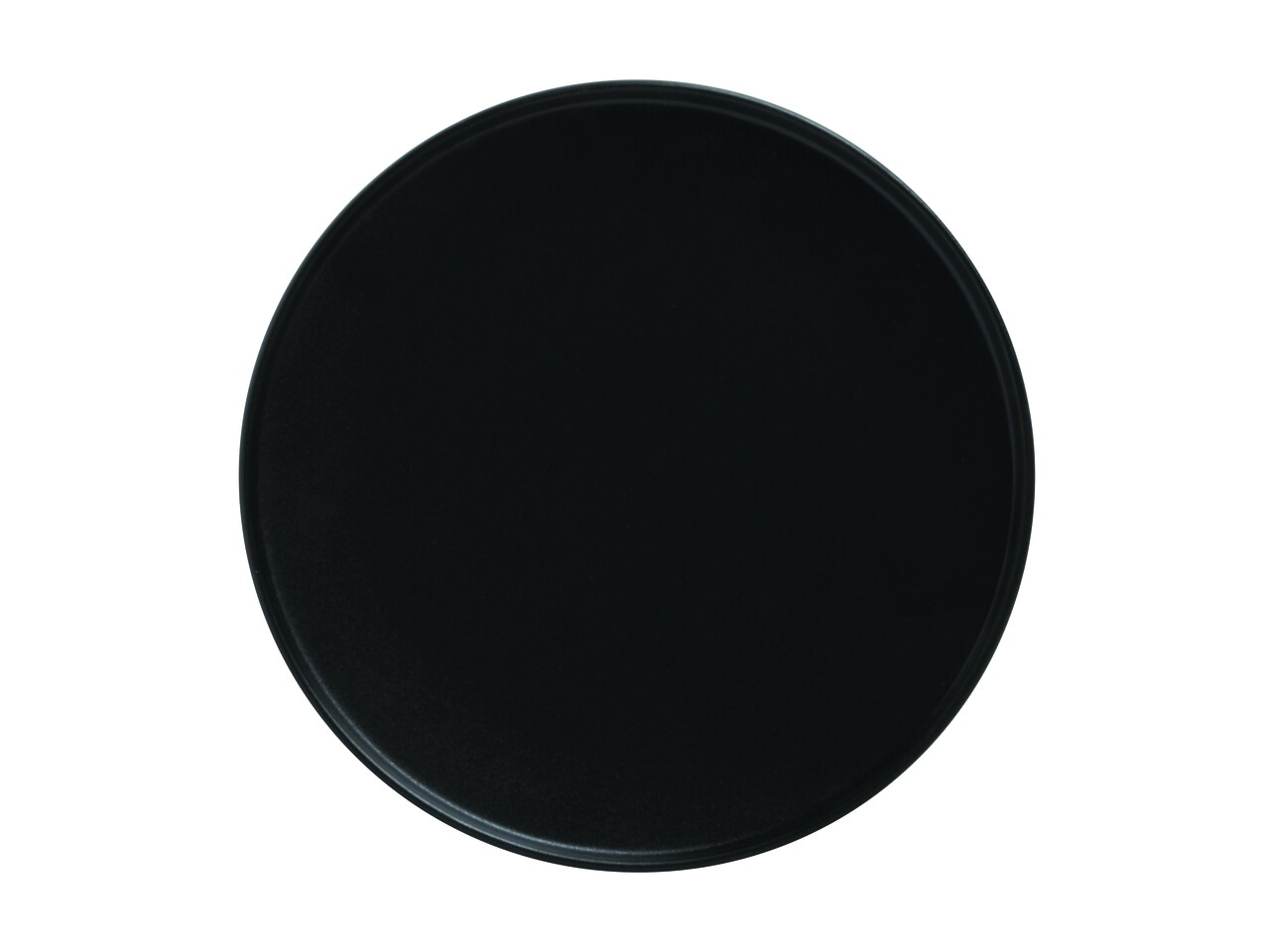 Stretch tányér, Maxwell & Williams, Kaviár, 21 cm Ø, fekete
