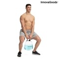 Fibell InnovaGoods Kettlebell vízzel fitnesz edzéshez gyakorlat útmutatóval, max. 10 kg