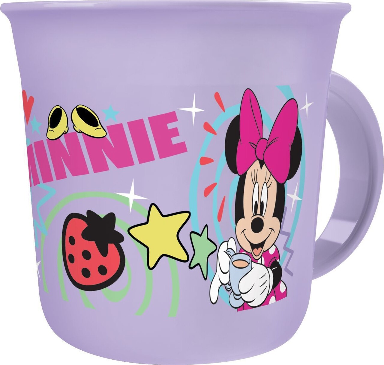 Minnie Bögre, Disney, 300 Ml, Műanyag, Lila