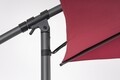 Tropea Terasz/kerti napernyő, Bizzotto, Ø 300 cm, oszlop Ø 46-48 mm, acél/poliészter, bordópiros