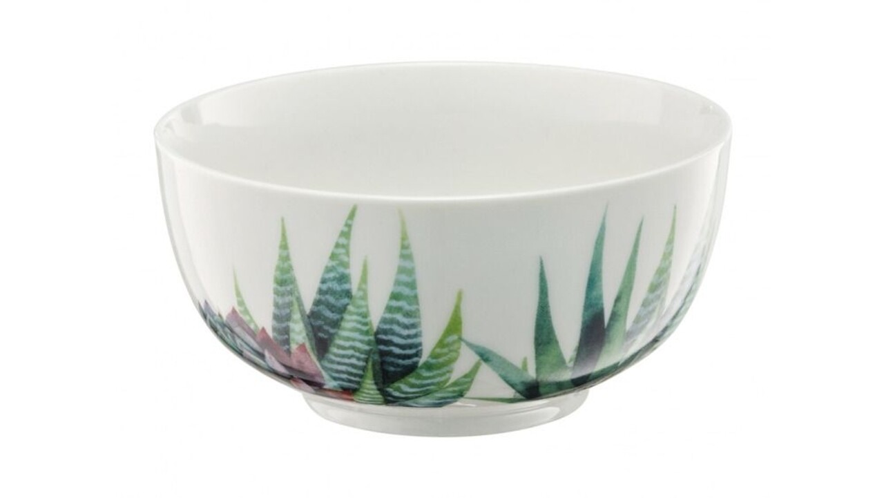 Aloes Cactus Bowl, Ambition, 13 cm, porcelán