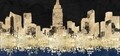 Golden City Kép, Mauro Ferretti, 70x150 cm, kanavász/erdeifenyő