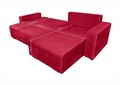 Coltar extensibil Verona Bej 287x169x96 cm cu lada de depozitare