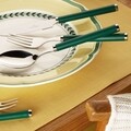 24 részes evőeszköz készlet, Villeroy & Boch, Play!, Rozsdamentes acél, zöld