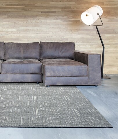 Polar szőnyeg 703 Grey Sugar, Bedora, 160 x 240 cm, 100% polipropilén, szürke / fehér