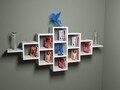 Gauge Concept Fali polcegység, 150x20x68 cm, mogyoró