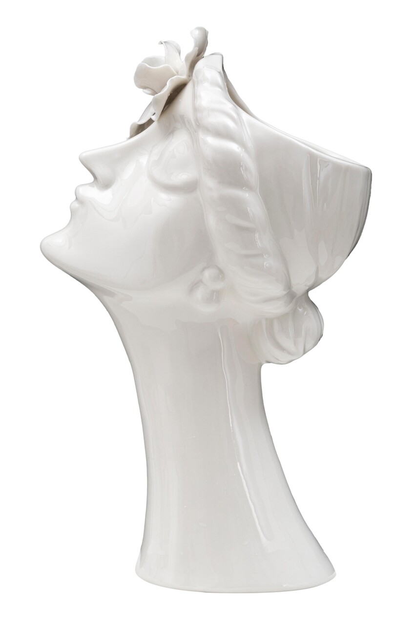 Váza Woman Purity, Mauro Ferretti, 19x13,6x32,8 Cm, Porcelán