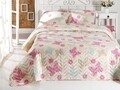 Eponj Home Steppelt ágytakaró, Papillon Light Cream, 2 darab, 65% pamut, 35% poliészter, színes