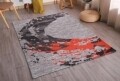 Moon szőnyeg, Heinner, 70 x 140 cm, 100% poliészter, szürke / tégla
