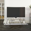 Canaz TV Komód, Kalune Design, 120x30x33 cm, fehér/fekete