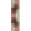 Szőnyeg, Flair szőnyegek, Cadiz Plaza Absztrakt szürke / rózsaszín, 60 x 230 cm, polipropilén, többszínű