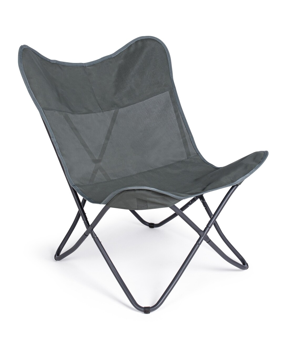 Butterfly Gabicce Kerti szék, Bizzotto, 77.5 x 81 x 89 cm, acéll/textil 2x1, zöld