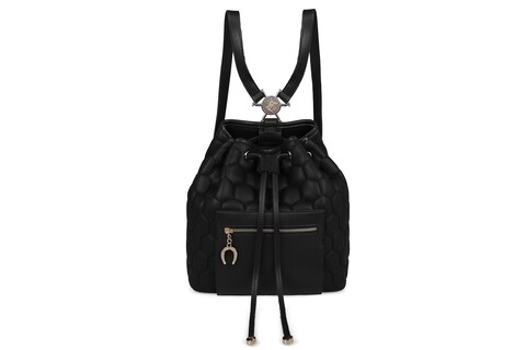 Rucsac Beverly Hills Polo Club, 711, piele ecologica, negru
