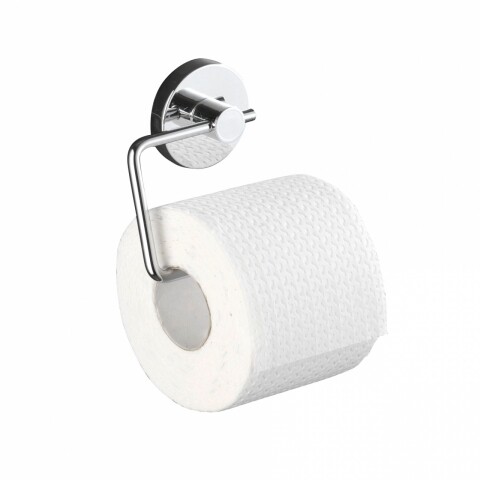 WENKO Vacuum-Loc® WC-papír tartó, fúrás és csavarozás nélkül, 13,5 x 16 x 17,5 cm, acél, ezüst