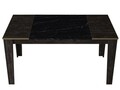 Masa Veyron, Talon, 145 x 85 x 76.2 cm, negru/auriu