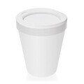 Szemeteskuka Digna, Versa, 9 L, Ø25x33 cm, polipropilén, fehér