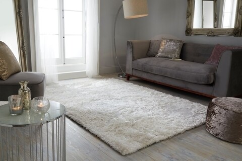 Szőnyeg, Flair Rugs, Serenity, 160 x 230 cm, poliészter, elefántcsontszín