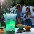 LED turmix újratölthető Sonice InnovaGoods 3 az 1-ben hangszóróval, RGB, USB
