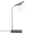 Lampa de masa, Opviq, Yildiz - 4021, 26x55 cm, E27, 100 W, negru antic