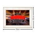 Tablou decorativ T703, Neostill, sticla temperata, 50 x 70 cm