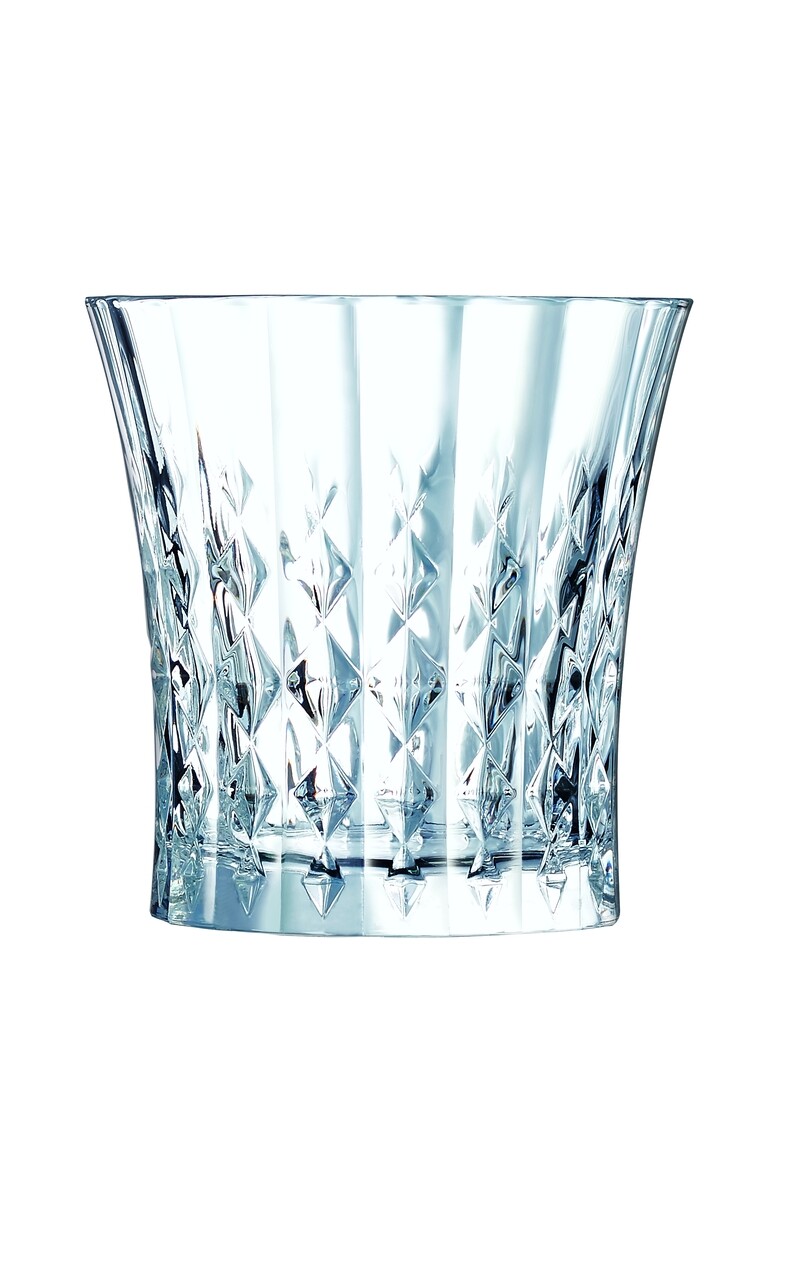 Eclat Cristal D'Arques 6 db Whisky pohár, Lady Diamond, 270 ml, kristály üveg