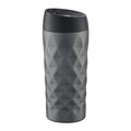 Gyémánt termosz bögre, Ambition, 400 ml, rozsdamentes acél, szürke