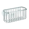 Gia fürdőszobai kiegészítő tartó, iDesign, 23x11x10 cm, tapadókorongokkal, rozsdamentes acél