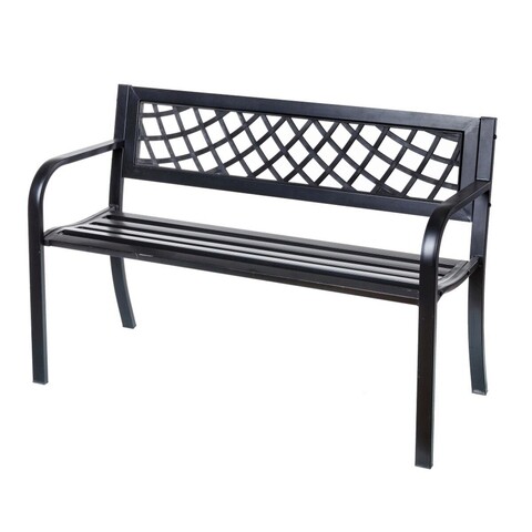 Viko Kerti pad, 115 x 51 x 74 cm, acél, fekete