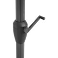 Calpe Téglalap alakú napernyő forgókarral, L.200 l.300 H.259 cm, alumínium, szürke/fehér