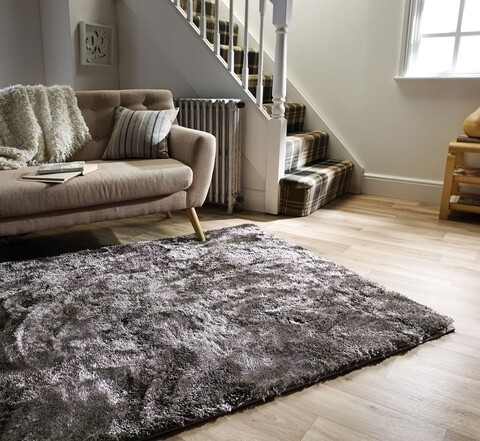 Szőnyeg, Flair Rugs, Serenity, 160 x 230 cm, poliészter, szürke