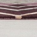 Szőnyeg, Flair Rugs, Architect Harlow Plum, 160 x 230 cm, gyapjú / viszkóz, sokszínű