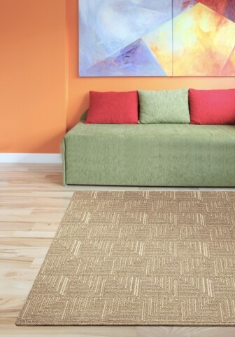 Polar szőnyeg 703 Mocha Cream, Bedora, 120 x 160 cm, 100% polipropilén, barna / krém
