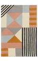 Bedora Geometry Szőnyeg, 120x170 cm, 100% gyapjú, sokszínű