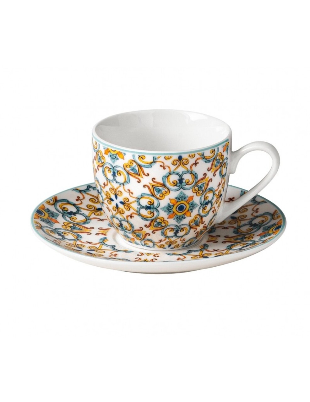 Le Primizie 2 Db Kávéscsésze Kistányérral, Brandani, Ø11.5x5 Cm, Porcelán