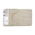 2 db szőnyeg szett, Casa Plastor, Waves, 45 x 73 cm, 37 x 45 cm, poliészter / poliuretán / PVC, bézs