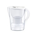 BRITA Marella 2,4 L Maxtra + szűrőpohár készlet (fehér) 2 szűrővel és termosz üveggel