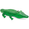 Crocodile Felfújható strandmatrac, 168x86 cm, neoprém, zöld