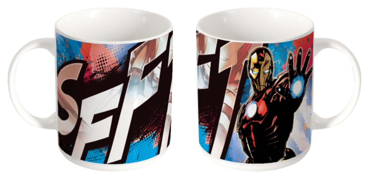 Iron Man Avengers Bögre, Marvel, 320 ml, porcelán