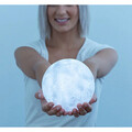 Luna Moondy Újratölthető lámpa LED-el InnovaGoods, 15x18x15 cm