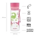 Sticla plastic 350 ml Aveo, Roz - Aladdin