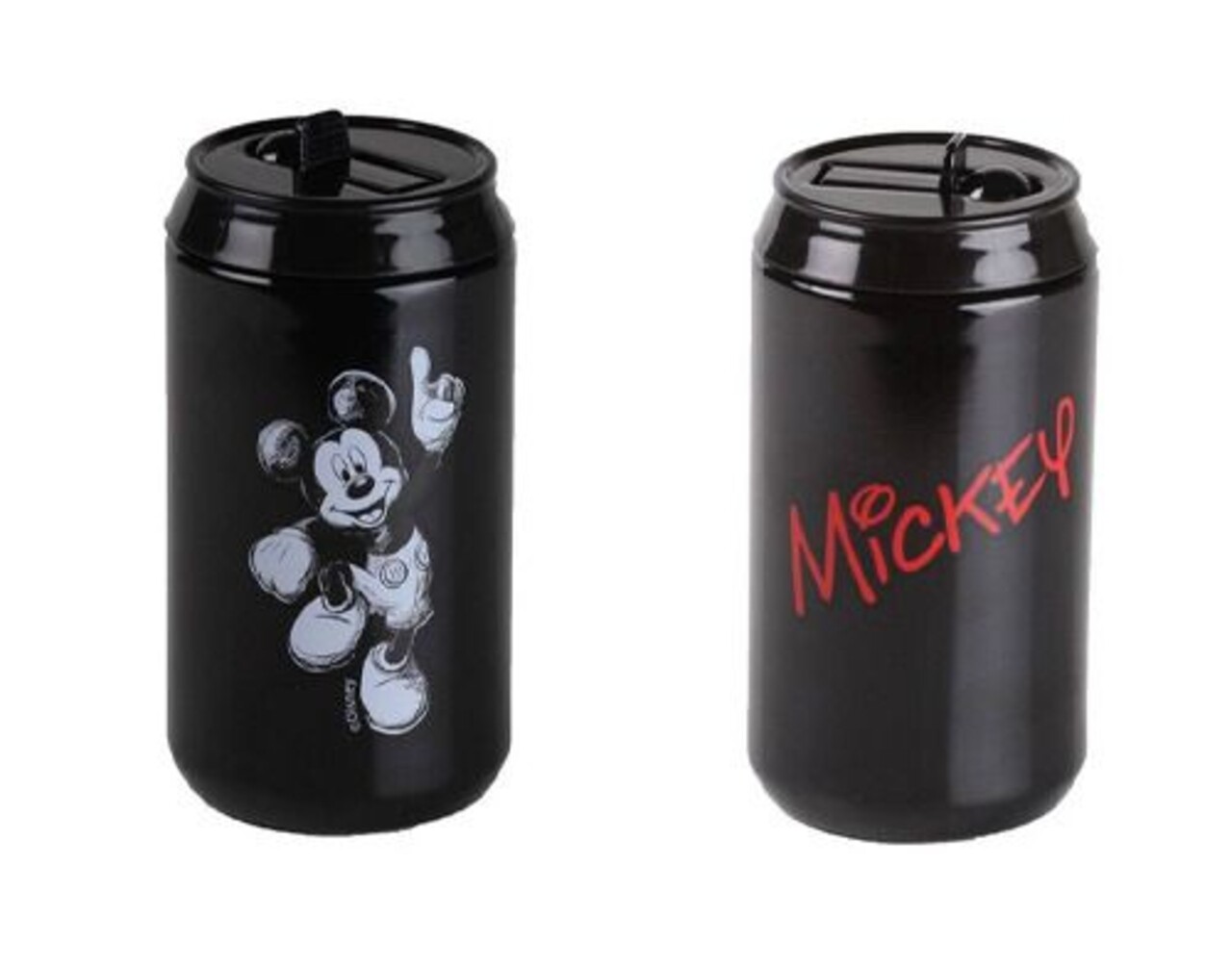 Mickey Mouse Termosz Doboz, Disney, 300 Ml, Rozsdamentes Acél, Fekete