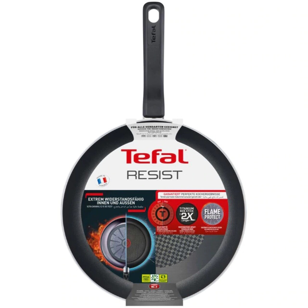 Serpenyő, Tefal, Resist Intense, 28 Cm Ø, Alumínium