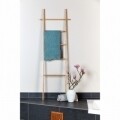 Ladder Törölköző és ruhatartó, Wenko, 43 x 170 cm, bambusz, természetes