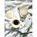 Nina Cup, Duo, 400 ml, porcelán, fehér / arany