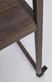 Exhibitor Asztal, Bizzotto, 180 x 90.5 x 220 cm, cu roti, acél/fenyőfa