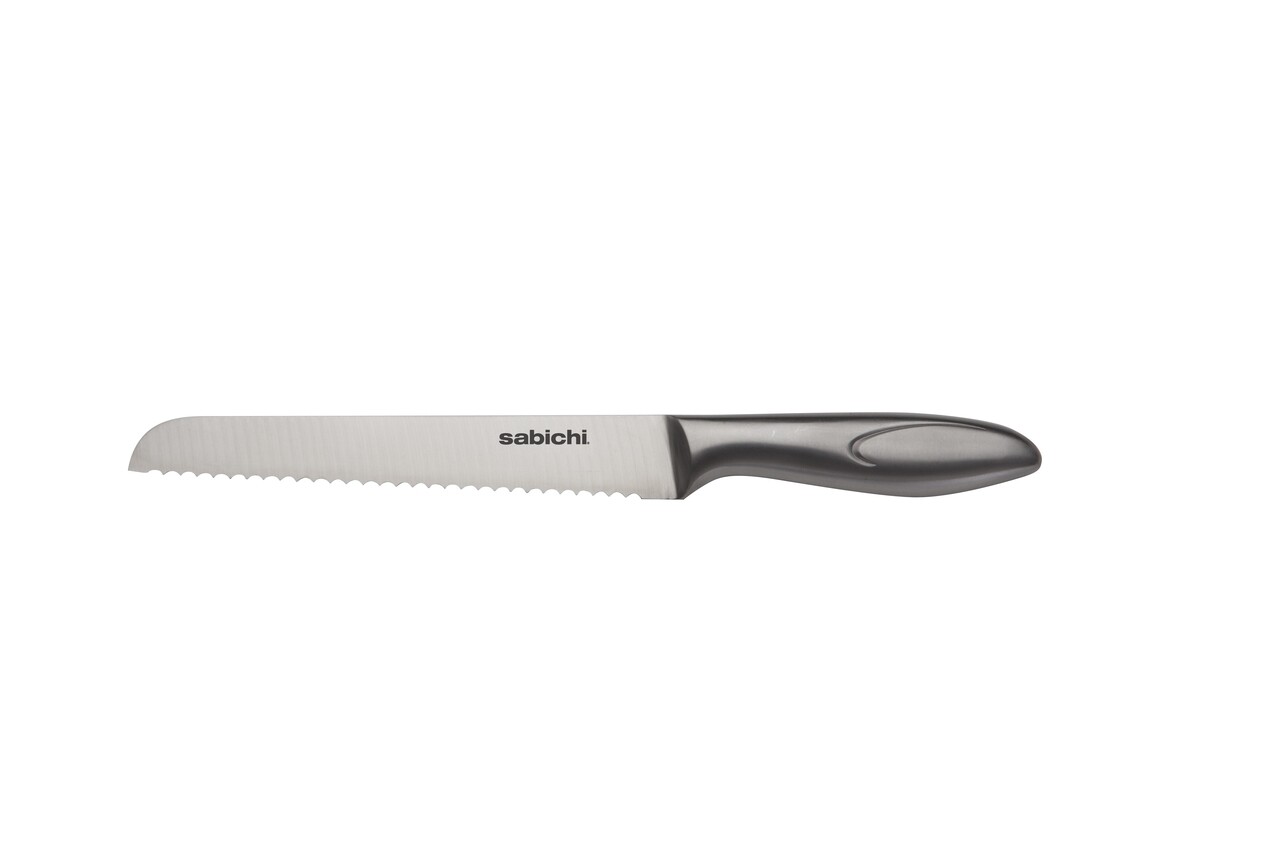 Aspire kenyérvágó kés, Sabichi, 17,5 cm, rozsdamentes acél, szürke