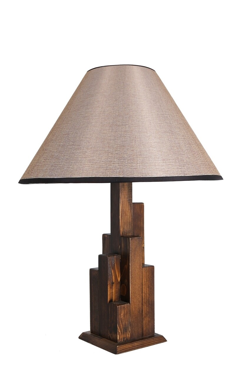 Luin Éjjeli lámpa, 8301-3M, E27, 60 W, fa/textil